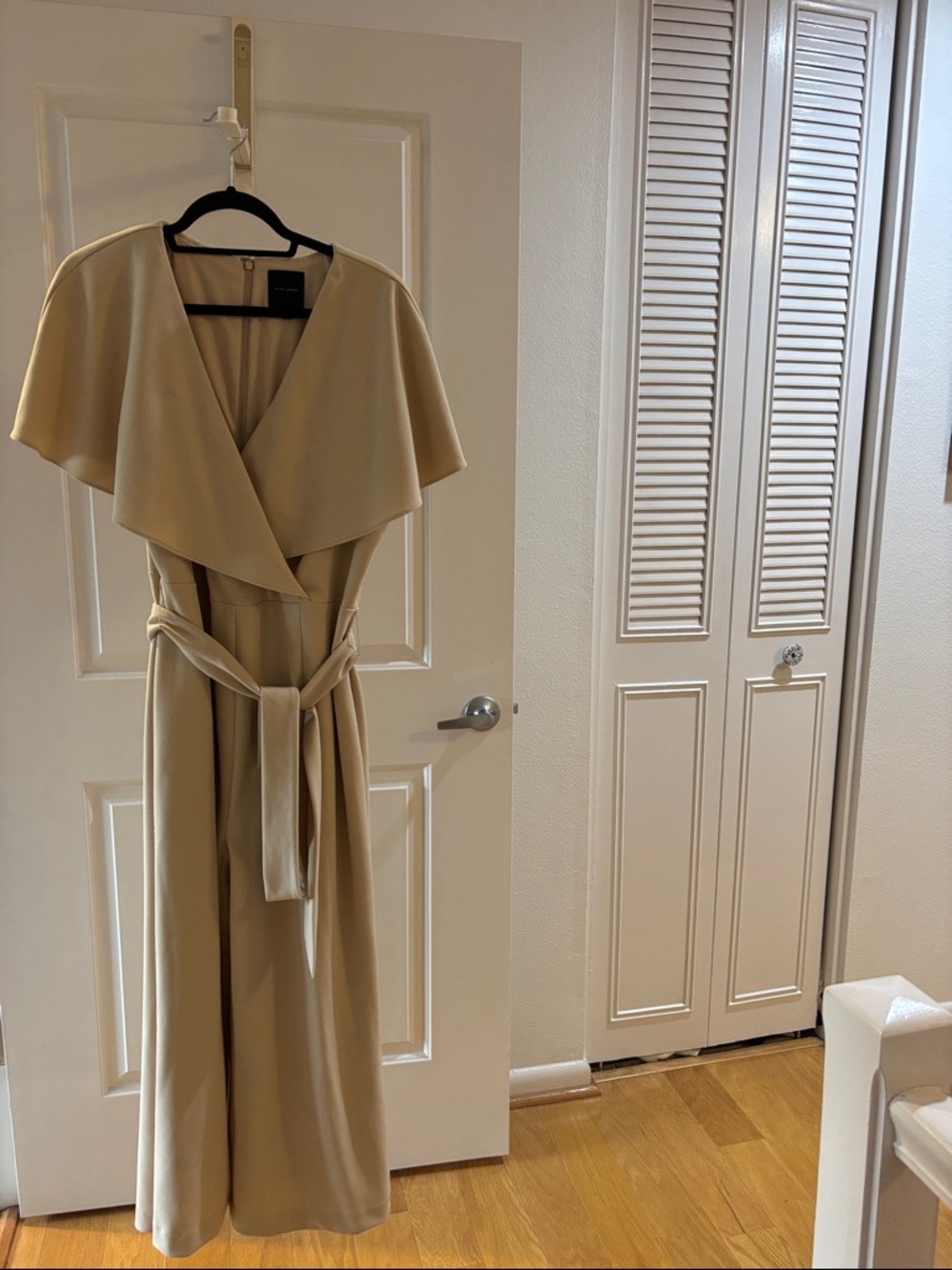Alex Marie beige jumpsuit.